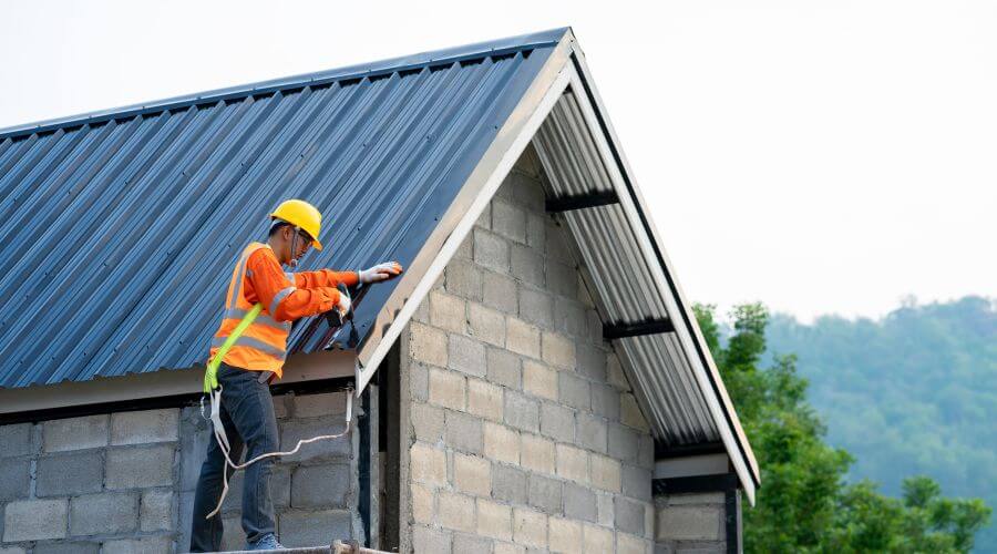 Professional metal roof installation in Manchester, CA